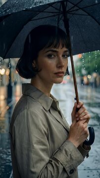 Confused and lost African American man wandering city streets looking for directions
