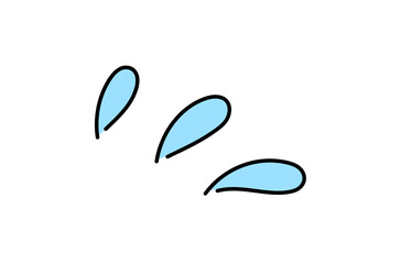 焦りの漫符アイコン