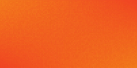 Fototapeta premium Comic orange background with halftone. gradient in pop art retro style. halftone dotted background. dots pop art comics with summer background