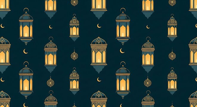 Ramadan Lantern Pattern