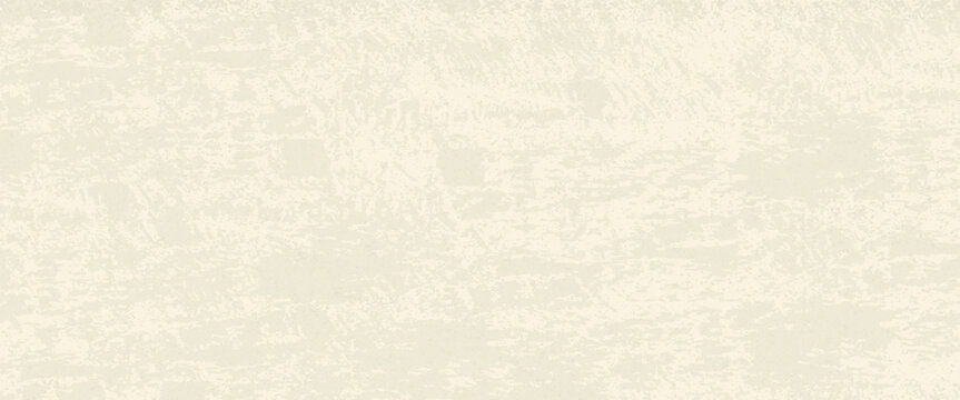 Ecru gradient with texture of eggshell. Pastel light beige background, modern dotted vector design, paper texture.