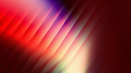 Naklejka premium Abstract gradient light bokeh background with vibrant red and purple soft focus blur