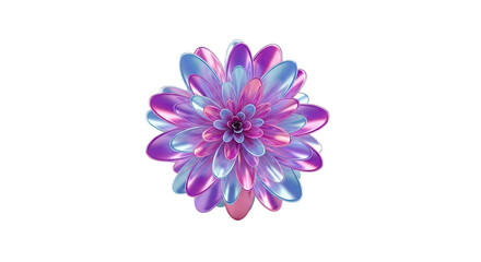 Iridescent Flower Bloom