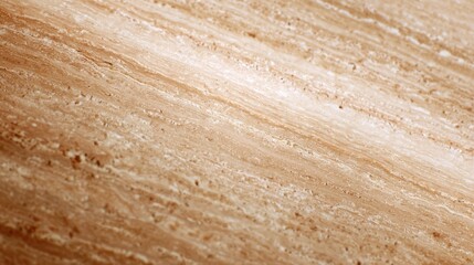 Obraz premium Warm Travertine Stone Texture, Abstract Natural Background with Fine Grain and Soft Light, Close-Up Detail