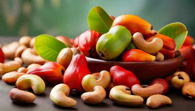 Les Noix De Cajou Produit Au Burkina Faso