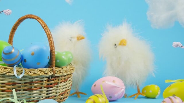 Cute Toy Chicks Spring Holiday Decoration