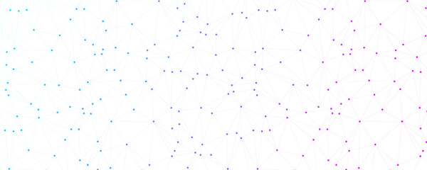 Neural network digital technology connected lines and dots. Internet network plexus connection © Accountanz