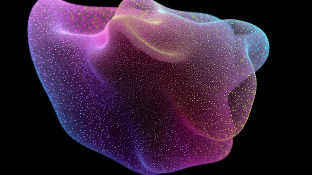 Wave particle digital splash array glitch sphere distortion datum technology cyberspace network business computer abstract futuristic information database programming software future