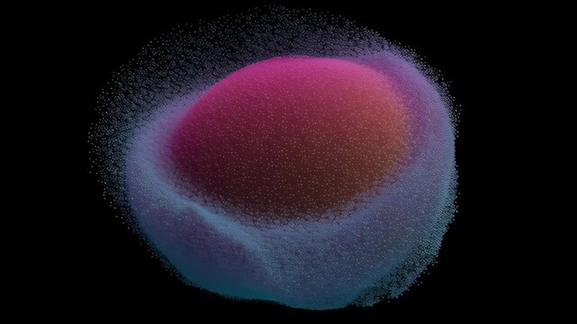 Wave particle digital splash array glitch sphere distortion datum technology cyberspace network business computer abstract futuristic information database programming software future