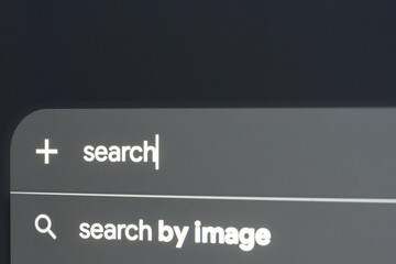 Search by image is the option on the screen