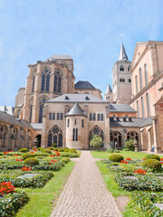 Fototapeta premium Church of Our Lady (Liebfrauenkirche) during a summer season in Trier, Germany