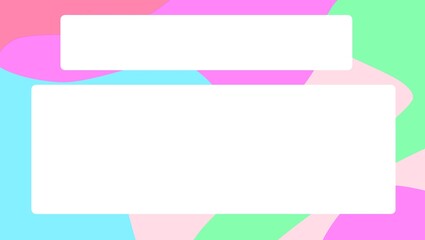 Obraz premium pink and yellow sticky note power point slide background