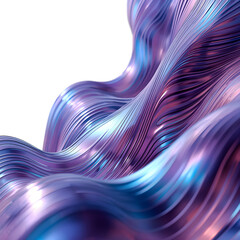 Vibrant purple and blue wavy lines creating dynamic abstract design