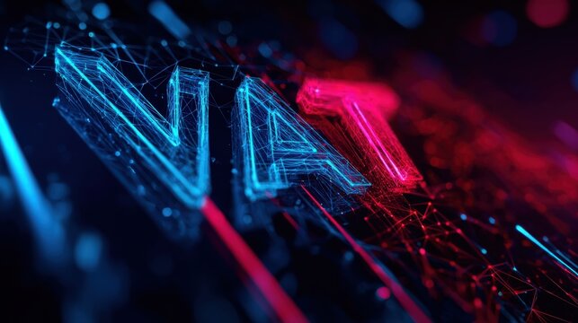 VAT concept rendered in a vibrant, futuristic style, highlighting the significance of value-added tax in the digital age. ..Created with Generative AI, not depicting real subjects.
