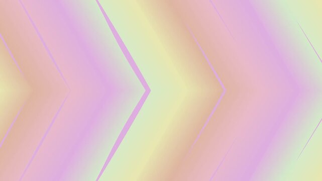 A vibrant abstract geometric pattern with pastel colors and layered shapes viewed from a straightforward angle
