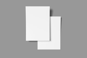 Fototapeta premium Realistic A4 Flyer 
