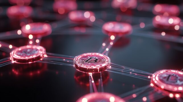 Tokenizing real-world assets, such as real estate or stocks, on a blockchain.