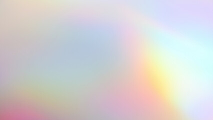 Abstract blur holographic rainbow foil iridescent background