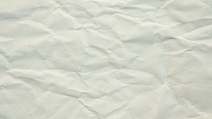 Abstract crumpled and creased recycle paper texture background