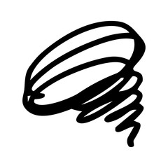 もやもや・悩む・くしゃくしゃ・ぐるぐるマーク