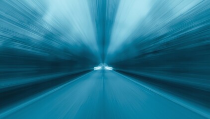 motion blur tunnel