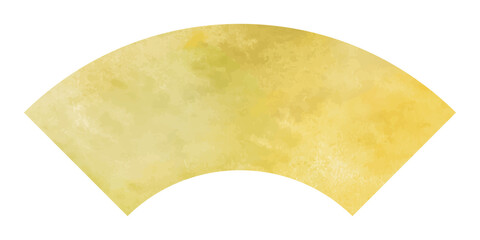 高級感のある水彩ゴールドの地紙風、和風フレーム　ベクターイラスト　金色　コピースペース　テクスチャー　アイコン