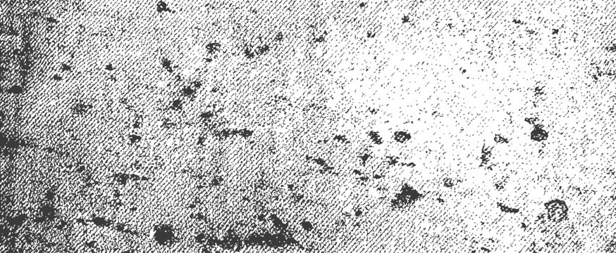 Distressed Grunge Vector Texture Background with Diagonal Hatch Pattern Black and White Abstract Overlay Vintage Worn Effect Graphic Resource