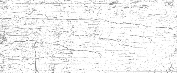 Obraz premium Gray Cracked Distressed Vector Texture Overlay Background Grunge Effect