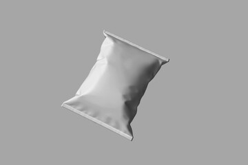 chips bag in clean background