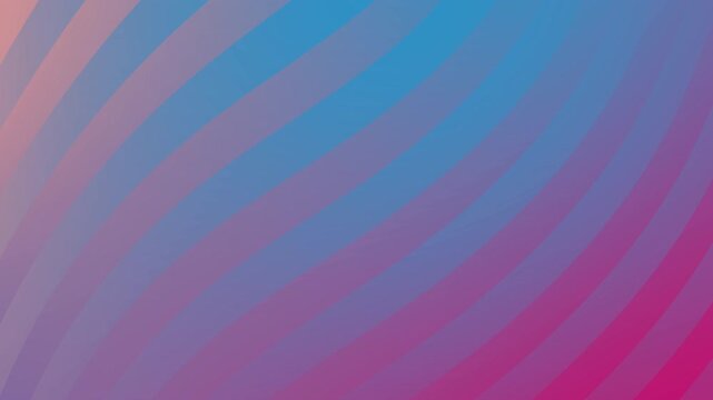 Abstract background featuring a smooth gradient of vibrant pink and electric blue hues transitioning across curved, parallel lines creating a dynamic and modern visual effect suitable for graphic.