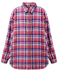 チェック柄のシャツ