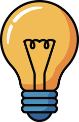 Electric Lightning Bolt Logo Symbol for High Voltage