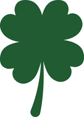  Four Leaf Clover Icon Green Lucky Charm Symbol St Patrick's Day