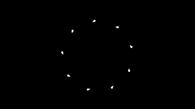 Premium Pop-Up Line Animation with Geometric Circle Burst Elements; High-Quality 4K Motion Graphics for Celebration Videos, Festive Intros, and Creative Digital Content with Glowing Sparkle Effects.