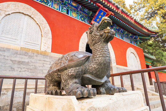 On March 26, 2024, in the spring, Beihai Park in Beijing, China