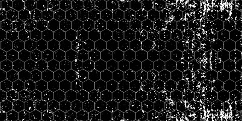 Black wired mesh texture isolated on white background. © Moh