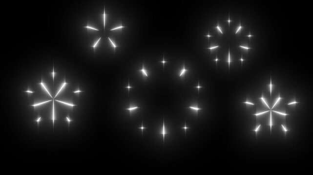 High-End Motion Graphics; Glowing Circle Bursting Elements with Radiant Sparkle Explosions; 4K UHD Explosive Motion Fireworks for Stylish Video Decoration, Festival Promos, and Cinematic Effects