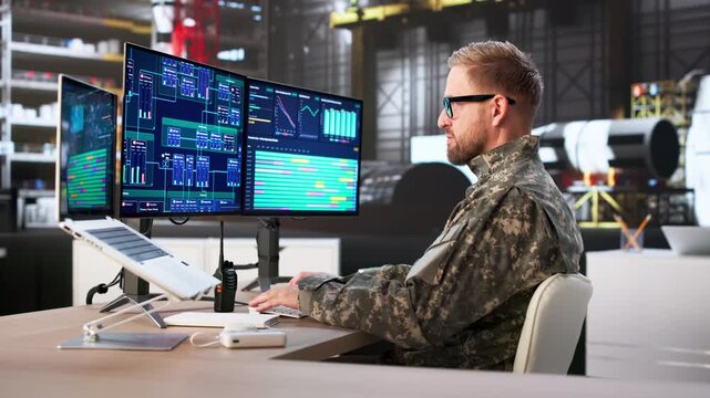 High-Tech Rocket Construction For Military Use