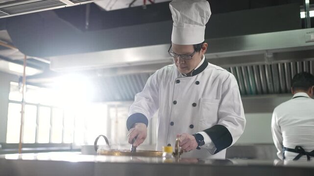 Adult students are upskilling to be restaurant chef. Education, occupation.