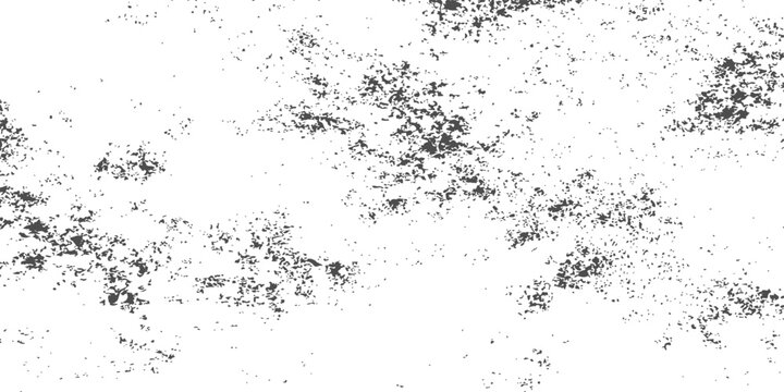 A dark vintage illustration featuring a black ink splat pattern on an abstract grunge background with a dirty paint splash border and vector splatter design