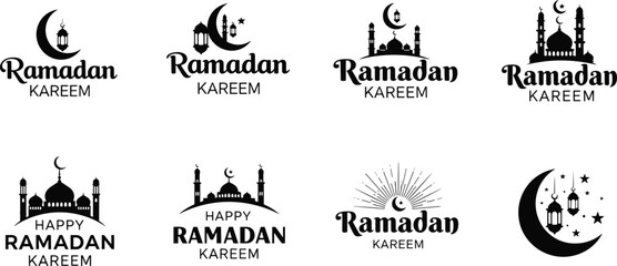 WebEid Mubarak elegant black typography with floral swirl ornaments and decorative filigree elements for Islamic festival greeting card invitation and celebration banner © Itz Mehedi's World