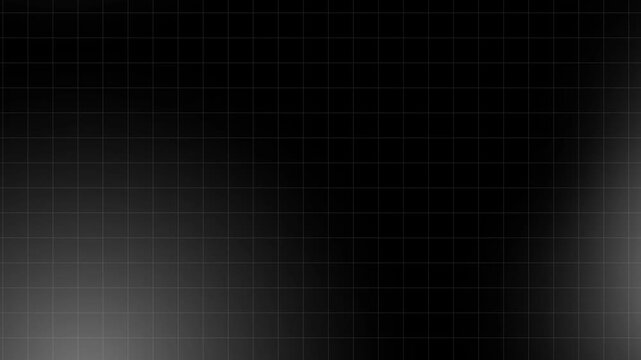 Abstract Dark Gray Grid Pattern Background with Soft Dynamic Light Leak