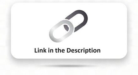 Link Button with Open Lock Icon.