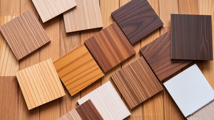 Discovering diverse wood finishes in a design studio space