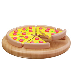 Pizza Slice Morning Meal