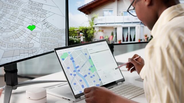 Online Real Estate Search Online With Land Map