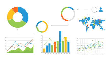 Diverse Data Visualization Tools and Concepts for Analysis and Strategic Planning