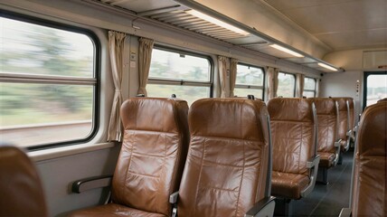 interior of a train