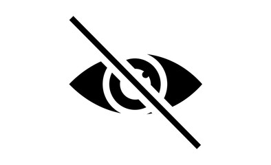 セキュリティ対策：カメラへの不正アクセスを防ぐ目隠しのピクトグラム