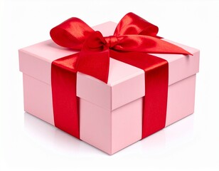 Obraz premium Geschenkbox mit roter Schleife